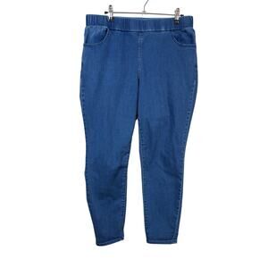 Universal Standard Don't Call Them Jeggings Jeans Womens S 14-16 Blue High Rise